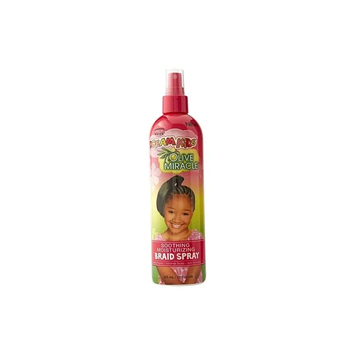 African Pride Dream Kids Olive Miracle Soothing Moisturizing Braid Spray 355ml 12 fl.oz