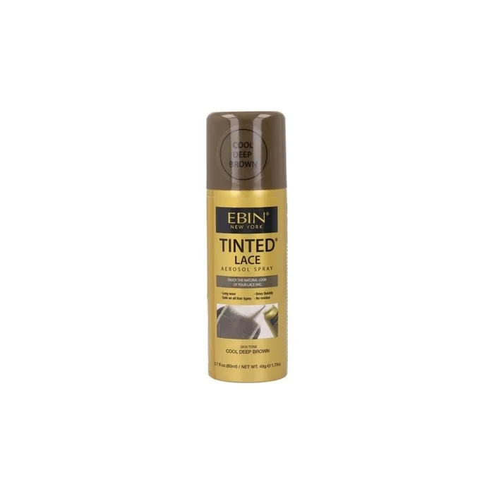 Ebin New York Tinted Lace Cool Deep Brown Spray - 80 Ml