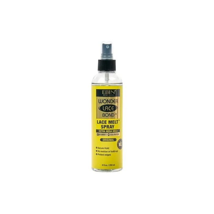 EBIN Wonder Lace Bond Lace Melt Spray 250ml Original Extra Mega Hold Unscented 41.67ml