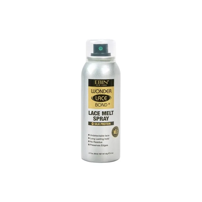 Ebin Wonder Lace Bond Lace Melt Aerosol Spray 80ml Silk Protein