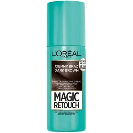L'Oreal Magic Retouch Instant Root Touch Up Spray Dark Brown 75ml