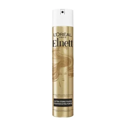 L'Oreal Paris Elnett Satin Extra Strong Hold Hair Spray Black