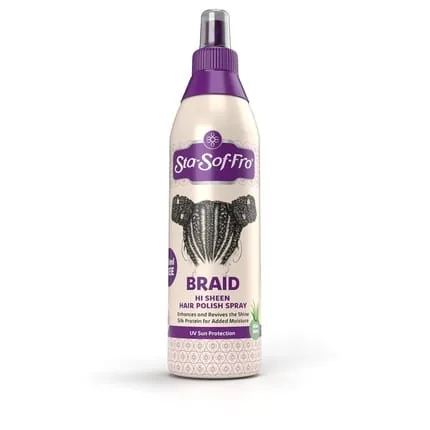 Sta-Sof-Fro Braid Hi Sheen Hair Polish Spray 350ml