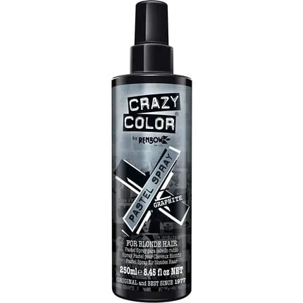 Crazy Color Pastel Hair Spray Graphite 250ml
