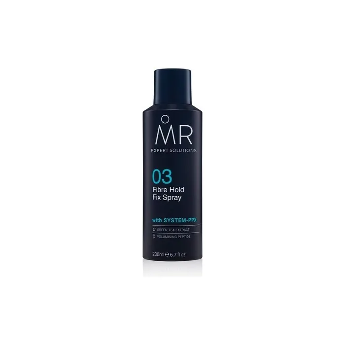 Mr Fibre Hold Fix Spray 200ml Paraben Free Texturising Spray Medium Hold