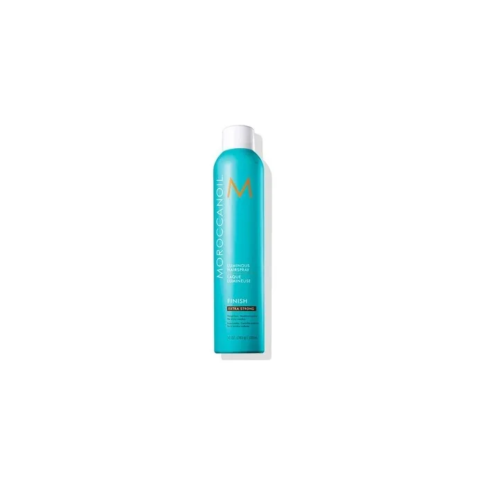 Moroccanoil Extra Strong Finish Spray 330ml And Luminous Hair Spray Extra Strong 75ml