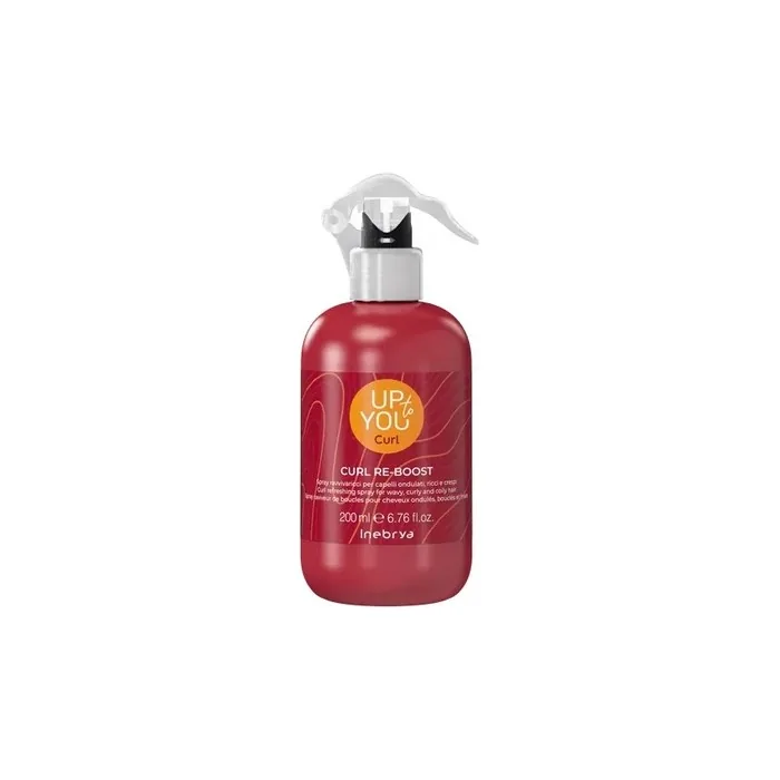 Inebrya Up To You Curl Re-Boost Refreshing Spray For Curly And Wavy Hair - 200ml