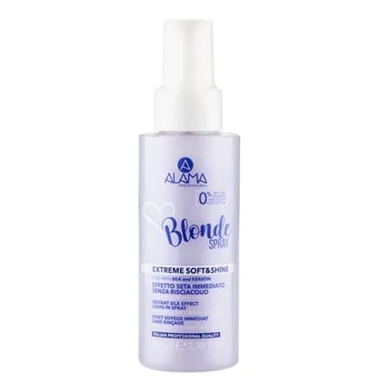 Alama No Yellow Spray Soft & Shine Spray Without Rinsing For Blonde Hair 100ml