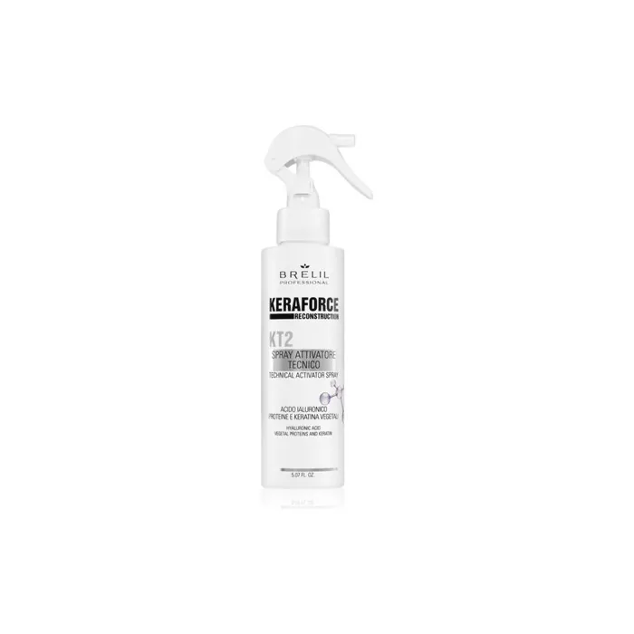Brelil Keraforce Reconstruction Spray Activator With Hyaluronic Acid 150 Ml
