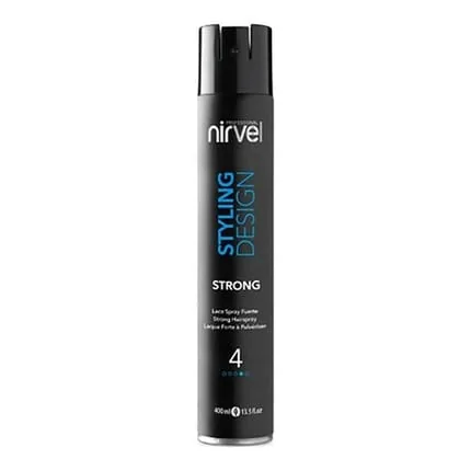 Nirvel Styling Design Strong Hold Hair Spray 400ml - Pack of 4