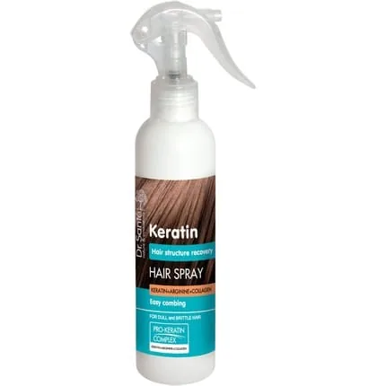 Dr. Sante Hair Spray with Keratin for Brittle and Shiny Hair Restoration