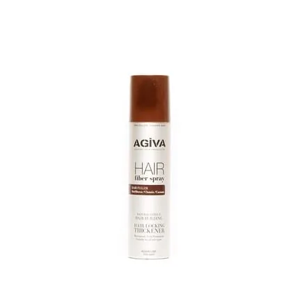 AGIVA Natural Effect Men's Hair Fiber Spray Brown 150ml