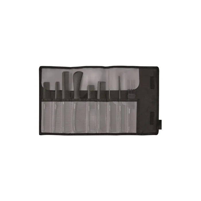Jaguar A-Line Hair Comb Set 9 Pieces Carbon 0.19kg