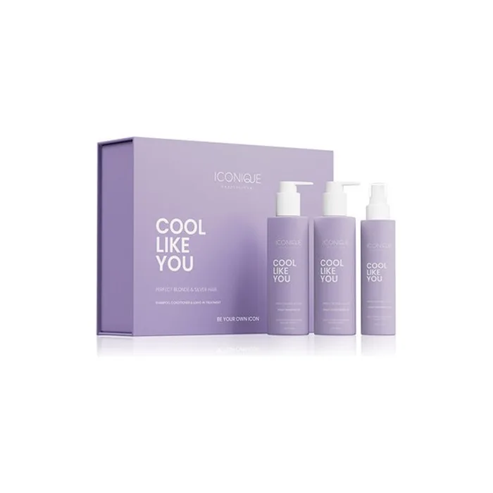ICONIQUE Professional Cool Like You Set for Cool and Bright Blonde Hair