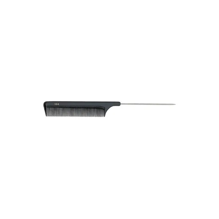 Sibel Tail Comb Iron 104 Black