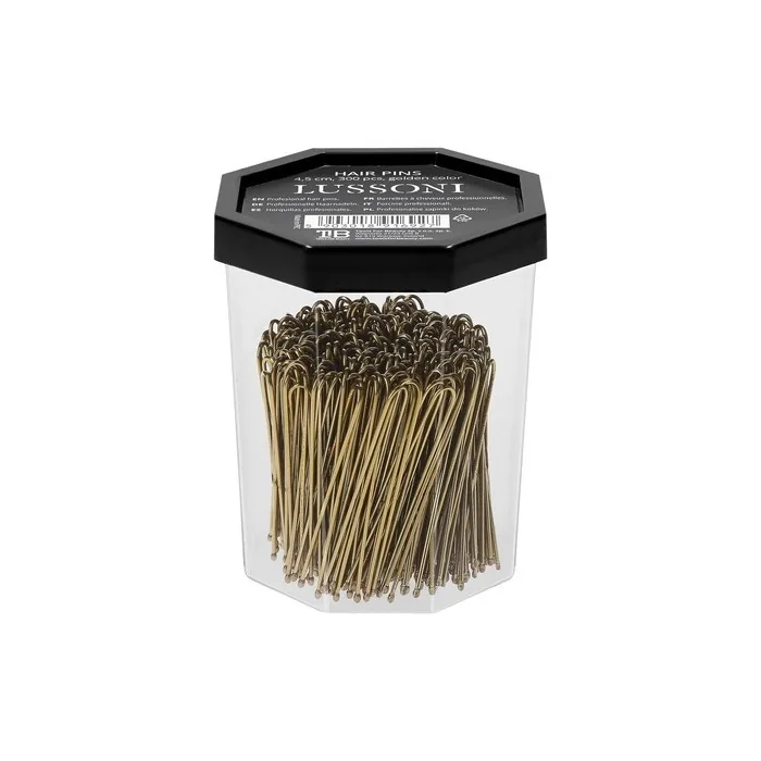 Tb Tools For Beauty T4b Lussoni 300 Hair Pins 45cm Gold