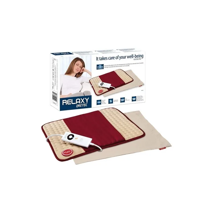 Imetec Relaxy Intellisense HP-01 Multifunctional Heating Pad Beige/Bordeaux