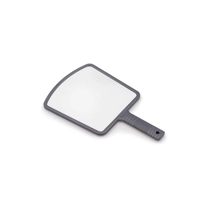 Termix Professional Hairdressing Mirror Silver Color Ergonomic and Manageable Enlarges The Reflected Image Without Distorting It Black Color