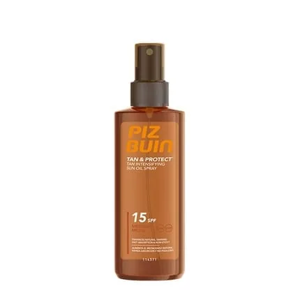 Piz Buin Tan & Protect Tan Accelerating Oil Spray Spf 15 150ml