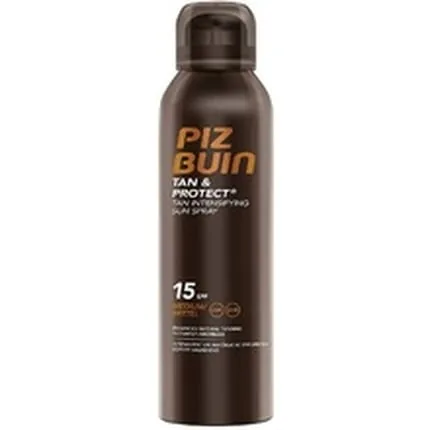 Piz Buin Tan Intensifying Sun Spray Spf 15 150ml Protective Spray For Intense Tanning