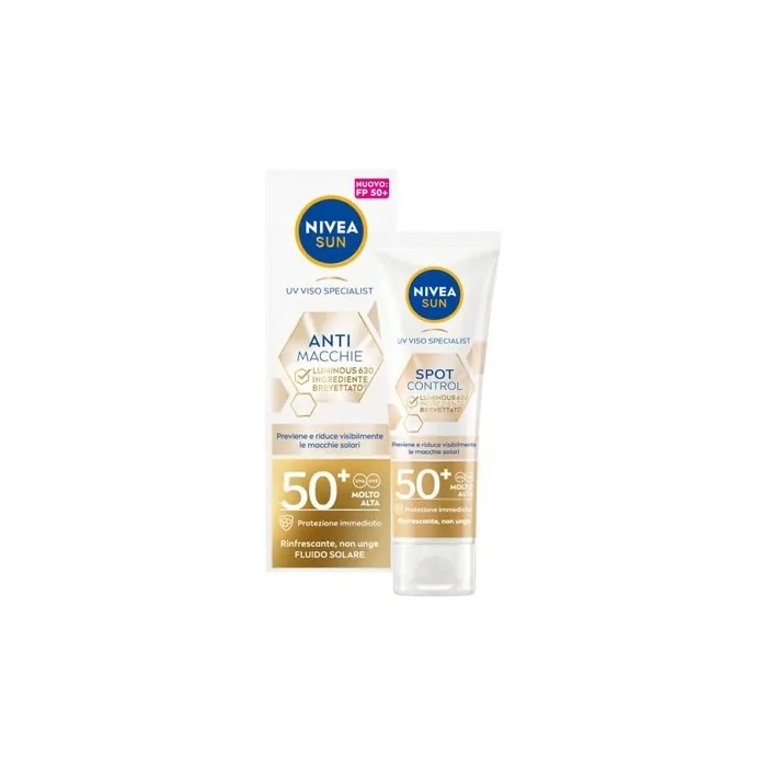 NIVEA SUN Luminous Face Sunscreen SPF50 40ml