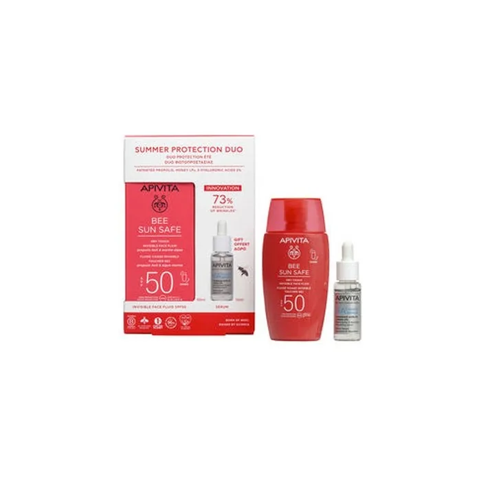 Bee Sun Safe Dry Touch Facial Fluid Spf 50 2pack High Protection Sunscreen