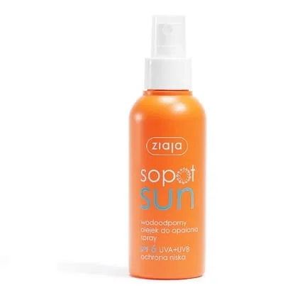 Ziaja Sopot Sun Tanning Oil Spray Spf 6 125ml