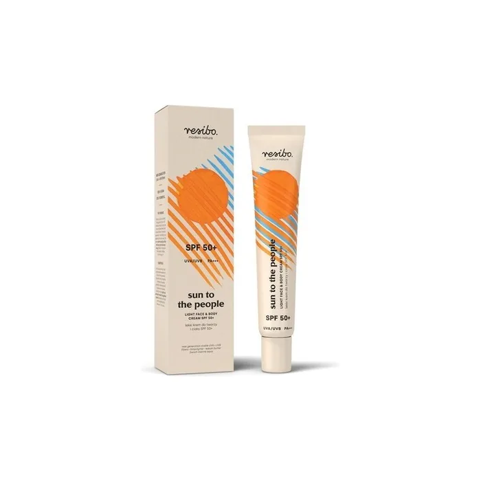 Resibo Sun To The People Light Face & Body Cream Spf 50 50ml