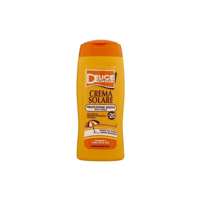 Medium Protection SPF 20 Sun Cream for Fair Skin 250ml