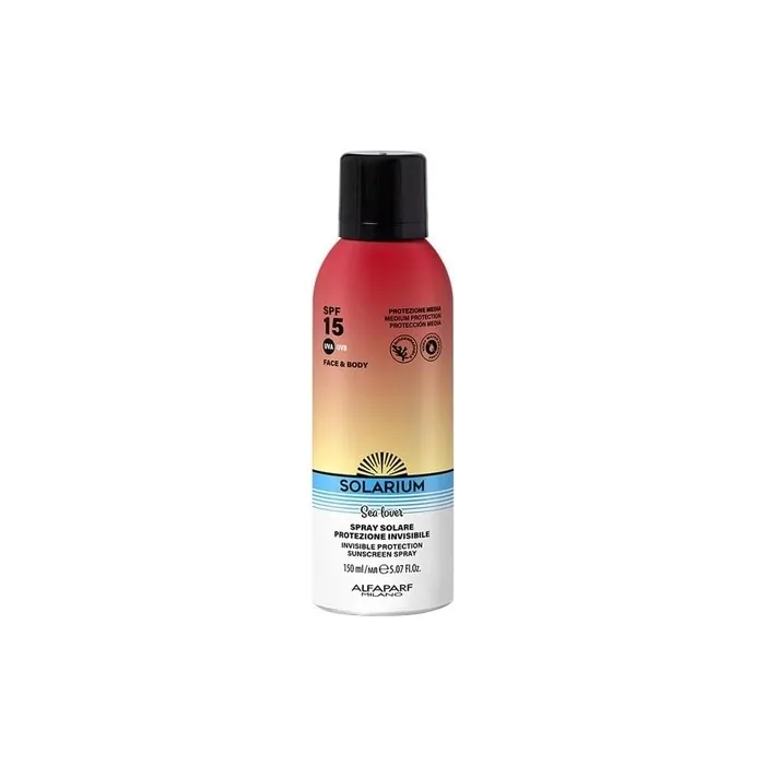 Solarium Sun Protection Spray Invisible Protection for Face and Body SPF 15