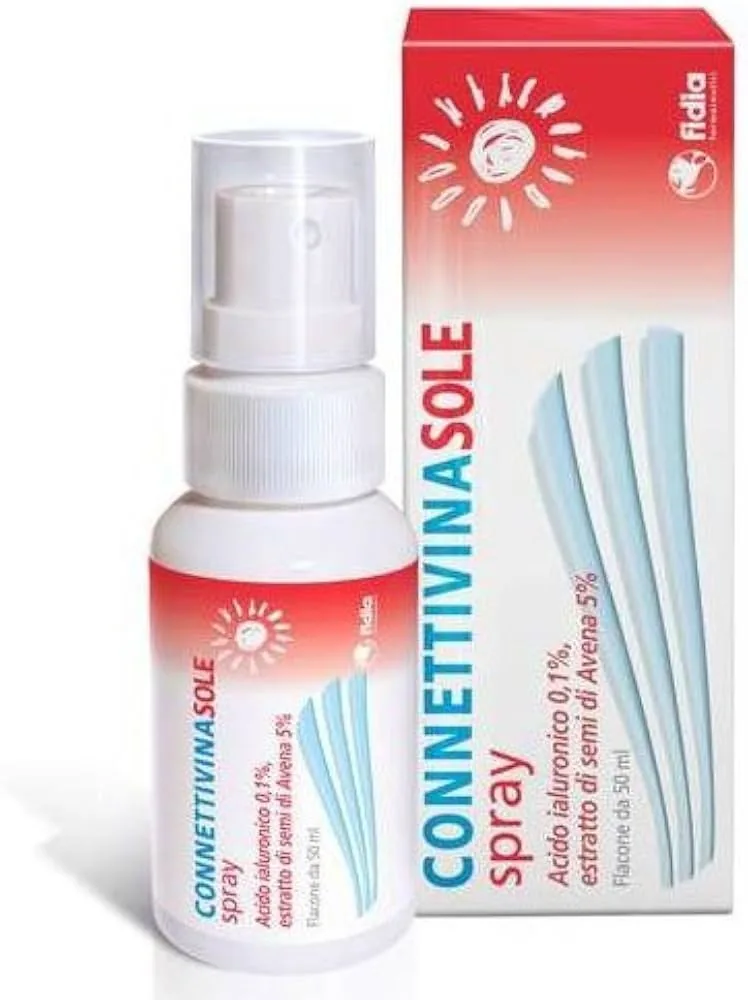 Connettivina Sun Emulsion Spray 50ml for Sunburn and Redness