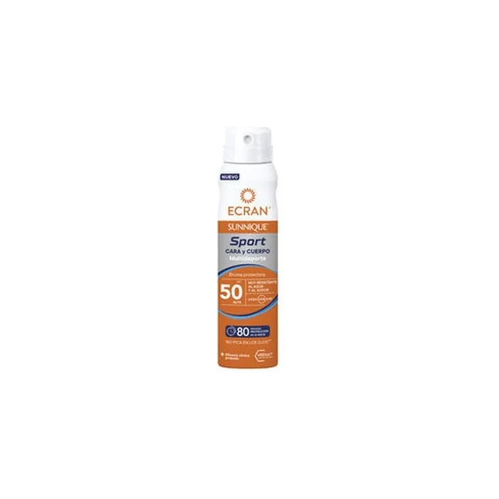 Ecran Sunnique Sport Face And Body Mist 75 Ml Sunscreen For Active Lifestyle
