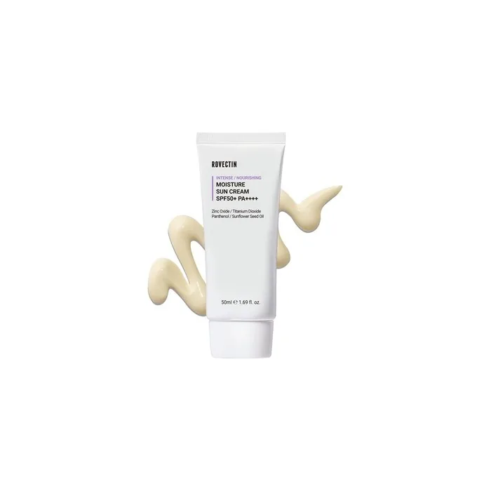 Rovectin Intense Moisture Sun Cream Deep Moisturize Mineral Sunscreen UV