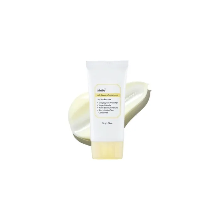 Klairs All Day Airy Sunscreen 50g SPF50+ PA++++