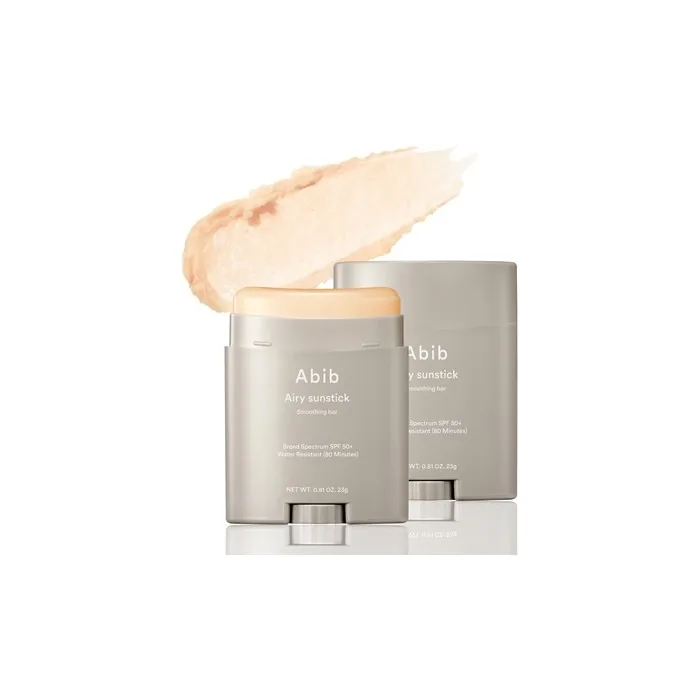 Abib Tone-Up Quick Smoothing Sunstick Bar Spf50+ Pa++++ - High Protection Sunscreen