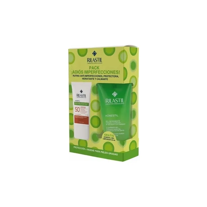 Rilastil Rilastil Sun System Acnestil Spf 50 Set 2 Pieces
