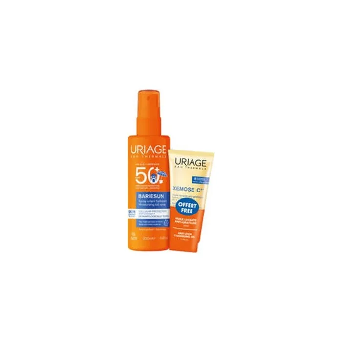 Bariesun Children's Spray Spf50 3piece Case High Protection Sunscreen For Kids