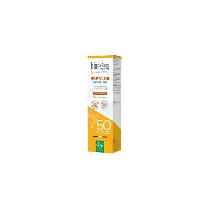 Bioregena Children's Sunscreen Spray Spf 50 Organic 90ml