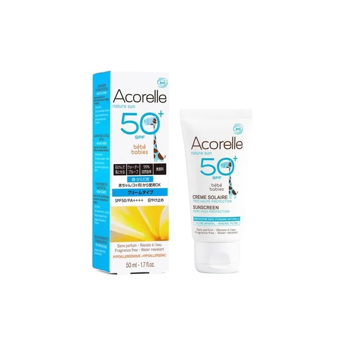 Acorelle Sunscreen for Babies 3 Months Plus SPF50 50ml