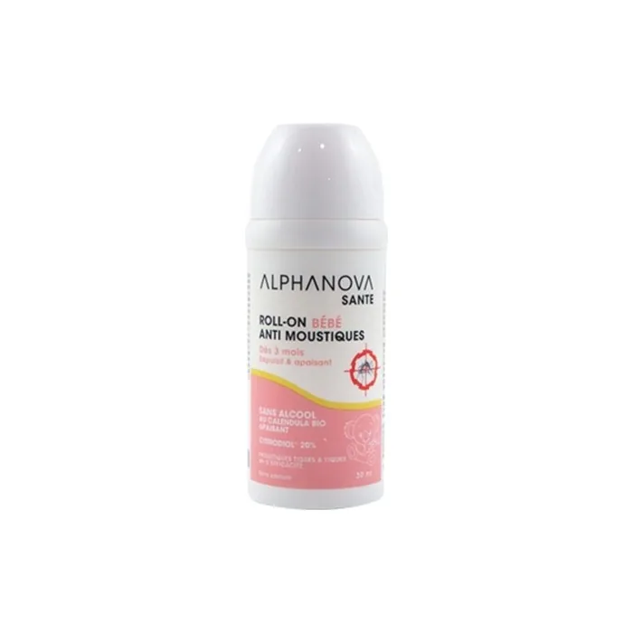 Alphanova Roll-On Baby Mosquito Repellent Alcohol-Free High Tolerance