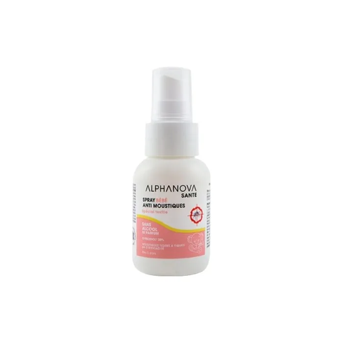 Alphanova Sante Anti-Mosquito Spray for Babies - Special Textile