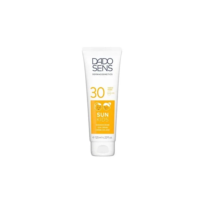 Dado Sens Sun Kids Sunscreen SPF 30 125ml - Dermatologically Developed Sun Protection for Sensitive and Allergy-Prone Children's Skin