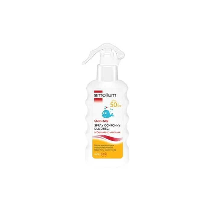 Emolium Suncare Protective Spray For Children Very Sensitive Skin Spf 50 175 Ml