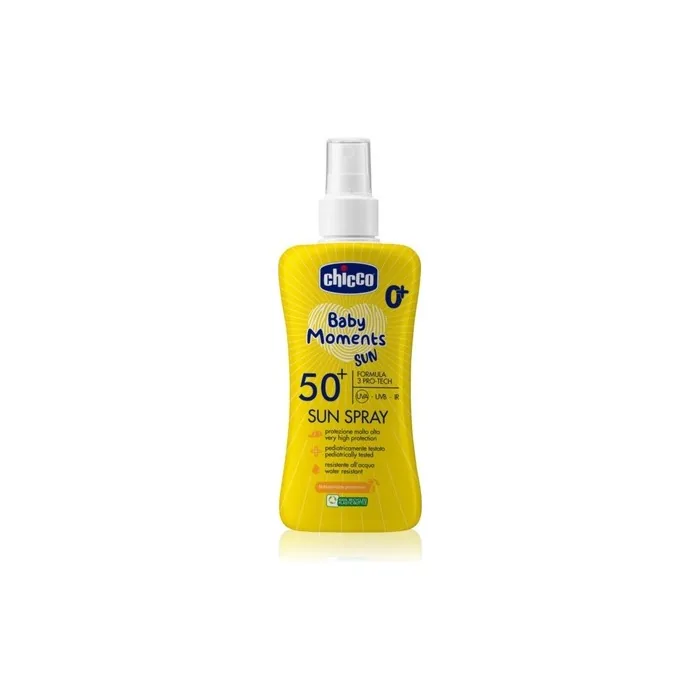 Chicco Latte Spray Spf 50 150 Ml Baby Sunscreen With Excellent Protection For Sensitive Skin