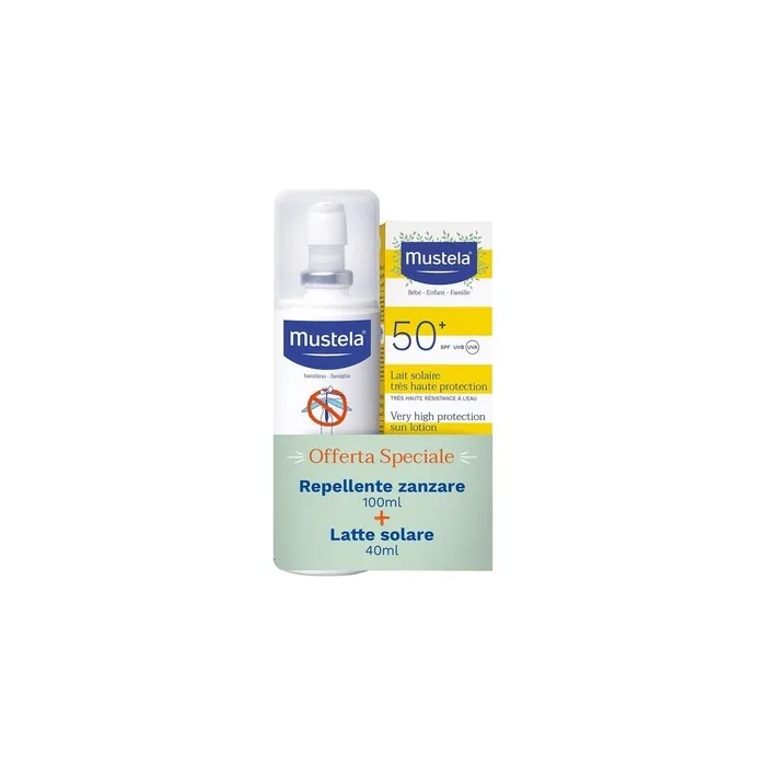 Mustela Mosquito Repellent and Sunscreen Kit 100ml + 40ml