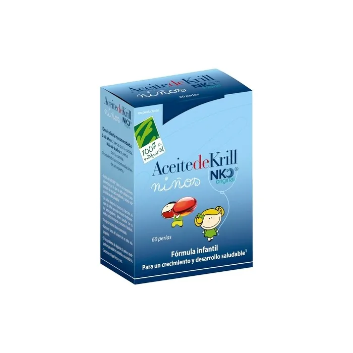 100% Natural Krill Oil for Children 60 Capsules
