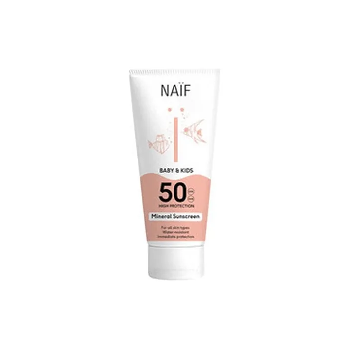 Naif Baby & Kids Mineral Sunscreen Spf 50 100 Ml
