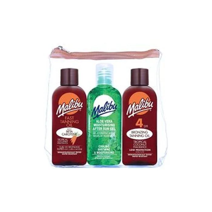 Malibu Bronzing Tanning Oil Set