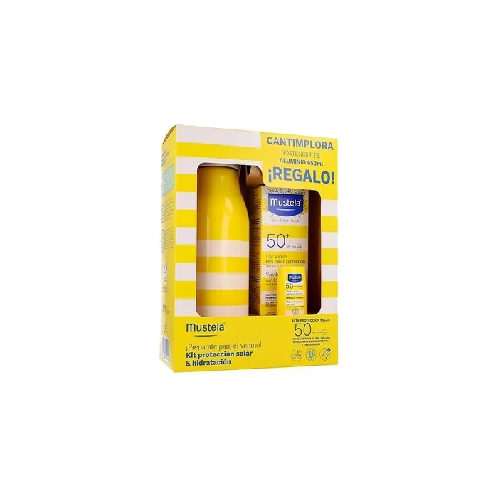 Mustela Sun Milk Spf 50+ 100ml Set 3 Pieces - Mustela
