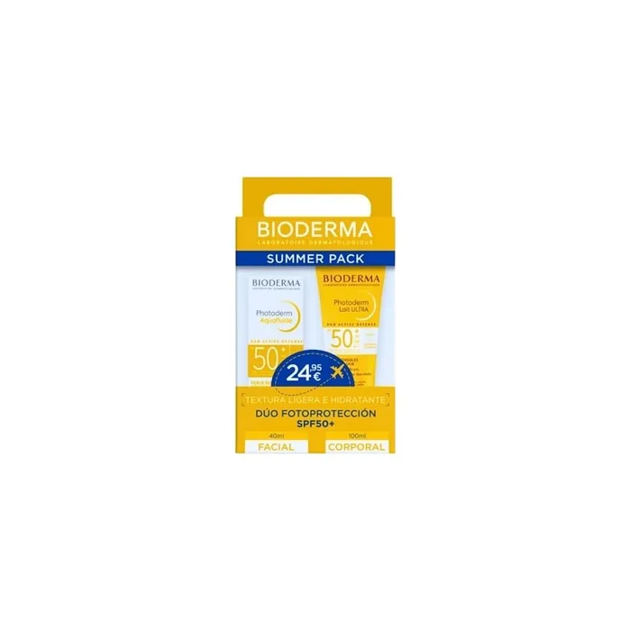 Bioderma Photoderm Max Aquafluide Spf 50+ 40ml Set 2 Pieces - High Protection Sunscreen